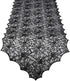 ibohr Halloween Table Runner with Spider Web Lace Festival Table Runner Halloween Table Decoration for Parties & Gatherings, 100% Polyester, 18 X ...