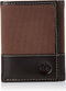 Timberland Men's Canvas & Leather Trifold Wallet, Dark Earth, One Size...