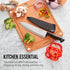 Farberware Edgekeeper 8-Inch Chef Knife with Self-Sharpening Blade Cover, High Carbon-Stainless Steel Kitchen Knife with Ergonomic Handle, Razor-S...