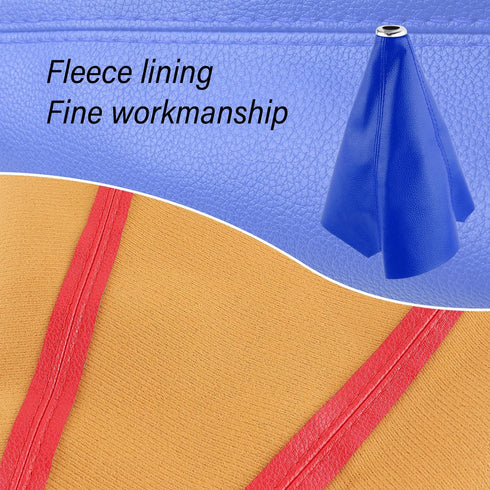 Car Shift Boot,Leather Gear Shift Cover Car Accessories Interior Decoration,Universal Dustproof Gear Shifter Cover Fits Car Truck SUV with Manual/...