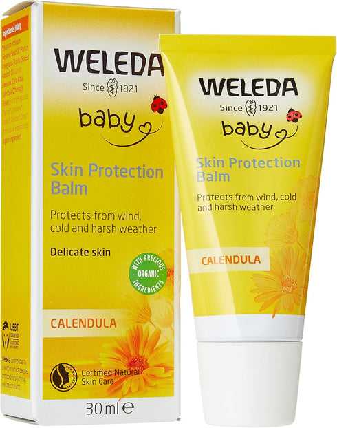 Weleda Baby Calendula Weather Protection Cream, 1 Fluid Ounce...