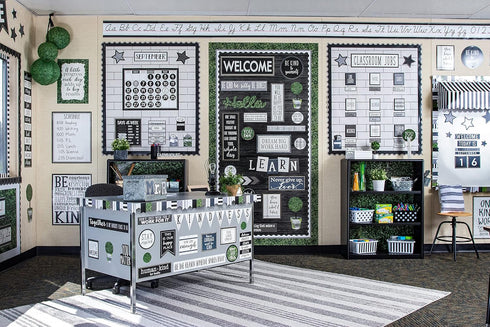 Teacher Created Resources Modern Farmhouse Perpetual Calendar Mini Bulletin Board...