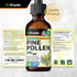 Pine Pollen Tincture - Organic Pine Pollen Powder Liquid Extract for Immune Support - Alcohol & Sugar Free Natural Herbal Supplement - Vegan Pine ...