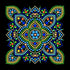 Plaid Traditional Mandala Modern Dot Kit, 14" x 14" Paint by Numbers for Adults and Kids, Easy-to-Follow DIY Crafts, Art Supplies with A Textured ...