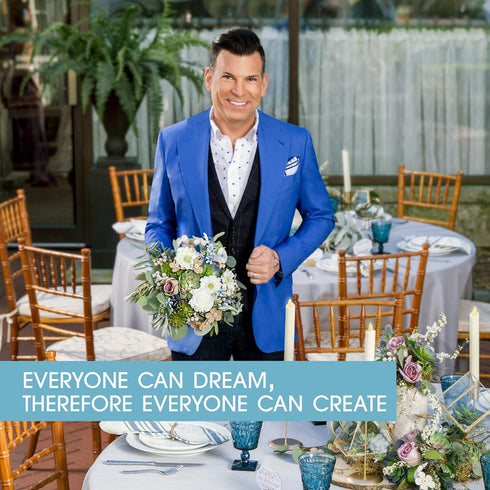 Darice, David Tutera Illusion, 6 Piece, Acrylic Base Card Holders, Clear, 6 Count...