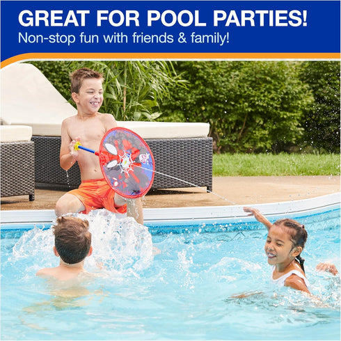 Swimways Marvel Spidey Aqua Shield Blaster, Swimming Pool Accessories & Kids Pool Toys, Spidey Party Supplies & Water Toys for Kids Aged 4 & Up...
