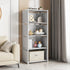 Cube Storage Shelf, Small DIY Bookshelf for Bedroom, Living Room, 5 Layer Closet Organizers for Small Spaces...