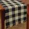 Park Designs Buffalo Check Table Runner - 54" L - Black...
