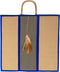 SmartyKat Clever Claws Carpet & Burlap Hanging Cat Scratch Mat - Brown/Gray with Blue Trim, One Size...