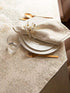 DII Holiday Dining Table Linen Sparkle Metallic Kitchen Décor, Napkin Set, 20x20, Jacquard Snowflakes, 6 Piece...
