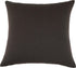 Mixhug Decorative Linen Throw Pillow Covers, Farmhouse Cushion Covers for Couch and Bed, Coffee Brown, 18 x 18 Inches, Set of 2...