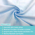 American Baby Company 15" x 33" Fitted Bassinet Sheet, 100% Natural Cotton Jersey Knit, Blue, Soft Breathable, for Boys and Girls, Pack of 2...