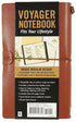 Voyager Refillable Journal - Nutmeg (Traveler's Journal, Planner, Notebook)...