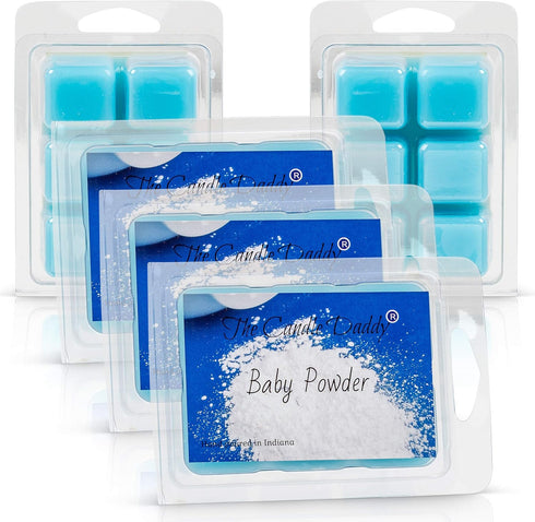 Baby Powder - Maximum Scented Wax Cubes/Melts- 5 Packs -10 Ounces Total- 30 Cubes...