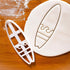 Surfboard cookie cutter, 1 piece - Bakerlogy...