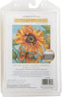 Dimensions 70-65228 Gold Petite Sunflower Garden Counted Cross Stitch Kit, 6" x 6", 18 Cnt. Ivory Aida, 4pcs...