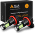 Alla Lighting H8 H11 LED Bulbs, Fog Lights or DRL Lamps Replacement 8000K Ice Blue 12V H11LL H8LL H16 for Cars, Trucks, Xtreme Super Bright 3030 3...