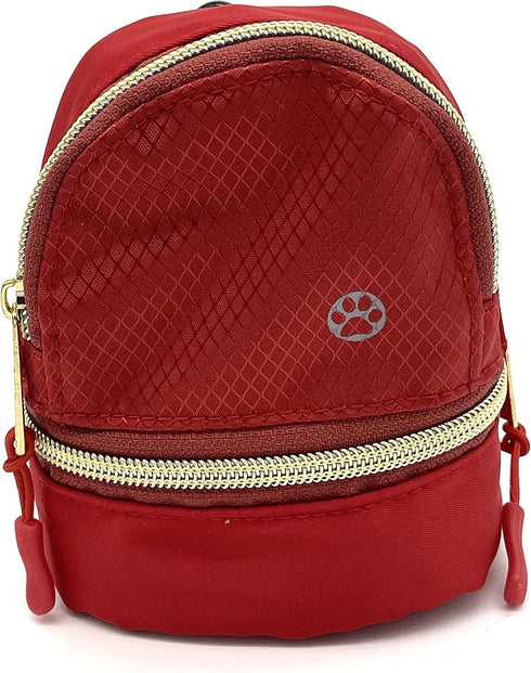 LLC Dog Backpack, Cat Backpack, Small Carrier | Clip on Harness or Leash, Fun Pet Treat Holder, Toy Bag, or Waste Dispenser | Dog Treat Training P...