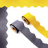 65.6 Ft Bulletin Board Borders Shine Scalloped Bulletin Border Trim Glitter Gold Black Shiny Decorative Poster Borders Strips for Classroom School...