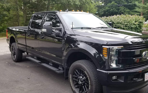 AntennaMastsRus Short Antenna Replacement for Ford F-250 (2017-2025) USA Stainless Steel Threading, Car Wash Proof, Enhanced Reception 6 3/4 Inch ...