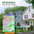 Summer Garden Flag - 12.5 x 18 Inch Double-Sided Printed Tropical Beach Yard Decor - Premium Outdoor Yard Art Seasonal Welcome Banner for House Po...
