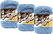 Bulk Buy: Lily Sugar 'n Cream Solids 100% Cotton Yarn (3-Pack) (Light Blue #0026)...