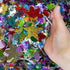 Hygloss Products Sequins and Spangles Variety Pack- Add Shimmer and Shine to Any Surface- 4 Ounce Bucket...