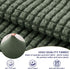 SUBRTEX Stretch Armrest Covers Spandex Arm Covers for Chairs Couch Sofa Armchair Slipcovers for Recliner Sofa with Twist Pins 2pcs (Olive Drab)...