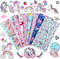 10 Pieces Unicorn Fabric Squares 20 x 20 Inch Precut Quilting Fabric Unicorn Rainbow Cartoon Pattern Fabric Bundles Unicorn Printed DIY Fabric for...