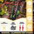 Wise Owl Outfitters Tent Stakes - Heavy Duty Camping Stakes for Outdoor Tent & Tarp - Essential Camping Accessories, Available in 12pk or 16pk Bla...