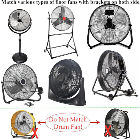 Fan Cover for 16 Inch High Velocity Floor Fan,16" Air Circulator Fan Dustproof Net Mesh Cover,Children Finger Safety Protection Covers for 16 in T...