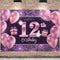 Happy 12th Birthday Banner Backdrop - 12 Birthday Party Decorations Supplies for Girl - Pink Purple Gold 4 x 6ft...