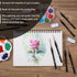 Mr. Pen Miniature Paint Brush Set - 9 Pcs, Fine Detail Paint Brushes, Tiny & Micro Point Brushes...
