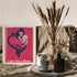Posterizer 1 pcs-Love You to Pieces-cute retro design-Valentine's day inspired -1-Romantic Art-Typography Art-Gift for Couples boyfriend girlfrien...