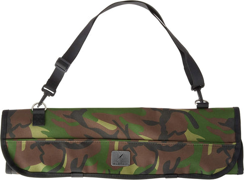 Mercer Culinary 7-Pocket Knife Roll Storage Bag, Camouflage...