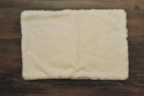 Bone Dry Faux Fur Pet Cage Liner, XXX-Large - 29 x 48", White...