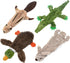 Best Pet Supplies 2-in-1 Stuffless Squeaky Dog Toys with Soft, Durable Fabric for Small, Medium, and Large Pets, No Stuffing for Indoor Play, Supp...