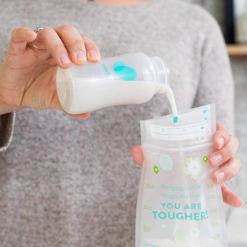 Evenflo Advanced Breast Milk Collection Bottles, 5oz 6 Pack...