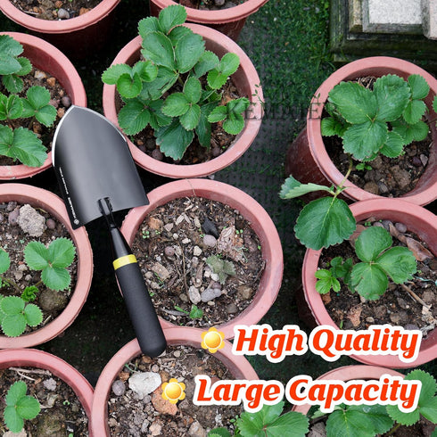 Heavy Duty Gardening Trowel - Strong, Rust-Resistant Stainless Steel - Ergonomic Grip - Ideal Tool for Gardening, Garden Hand Shovel, Trowel Garde...