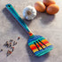 Baltique Montego Bay Collection 12-1/2" Wooden Slotted Spatula, Safe for Nonstick...