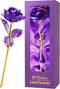 Childom Birthday Gifts for Women,Christmas Rose Gifts for Her Mom,Purple Rose Present for Her,Sweet Artificial Flower for Wife,Grandma,Women,Chris...