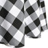 Hiasan Checkered Round Tablecloth 50 Inch - Waterproof Stain and Wrinkle Resistant Washable Fabric Table Cloth for Dining Room Party Outdoor Picni...