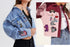 Meneng Embroidered Patches Iron-on Appliques: 30pcs Assorted Cool Punk Embroidery Sew-on Patch for Jackets Clothing...