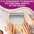 Bench Scraper Kitchen – Multipurpose Pastry Scraper Tool with Measuring Scale, Pizza & Bread Dough Cutter Tool, Stainless Steel Build – Rust-Resis...