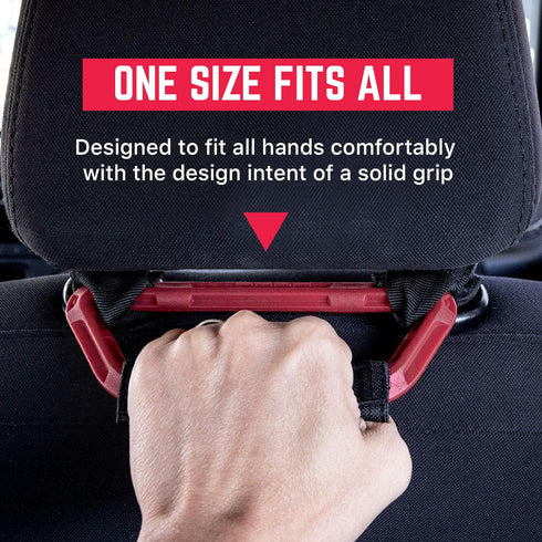 GP BackGrip LITE, Headrest Car Passenger Hand Grip for Truck & Car Wrangler JL JT JK Handle for Offroad, Kids & Seniors, Patented Jeep Accessories...