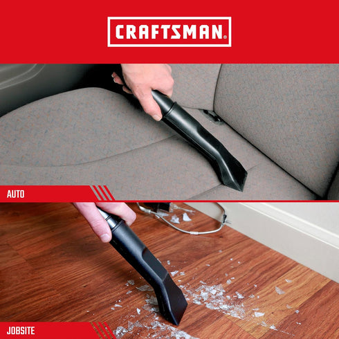CRAFTSMAN CMXZVBE38690 1-1/4 in. Car Nozzle Wet/Dry Vac Attachment for Shop Vacuums...