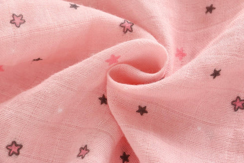 Miracle Baby 2 Pack Muslin Swaddle Blanket for Girl Boy, 47"x47" 100% Cotton Muslin Extra-Large Swaddle Blankets, Breathable Muslin Swaddling Wrap...