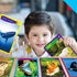 My First 120 Animals, 60PCS Realistic Zoo Animal Cards Farm/Wild/Marine Animals/Insects/Birds Flashcards Montessori & Science Educational Toys Pre...