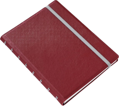 Filofax Contemporary Collection, Refillable Notebook, A5 Size, 112 Ruled, Repositionable Pages, 56 Sheets, Burgundy (B115121U)...