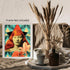 Posterizer 1 pcs-redhead woman with trippy flowers collage-Vintage Art-Abstract & Modern Art-Gifts for Women-Gift for Art Lovers- UNFRAMED Wall Ar...